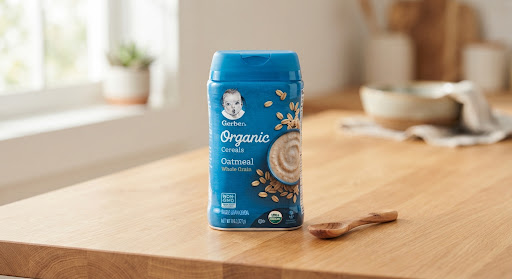 Bột ăn dặm Gerber Organic Yến mạch & Chuối